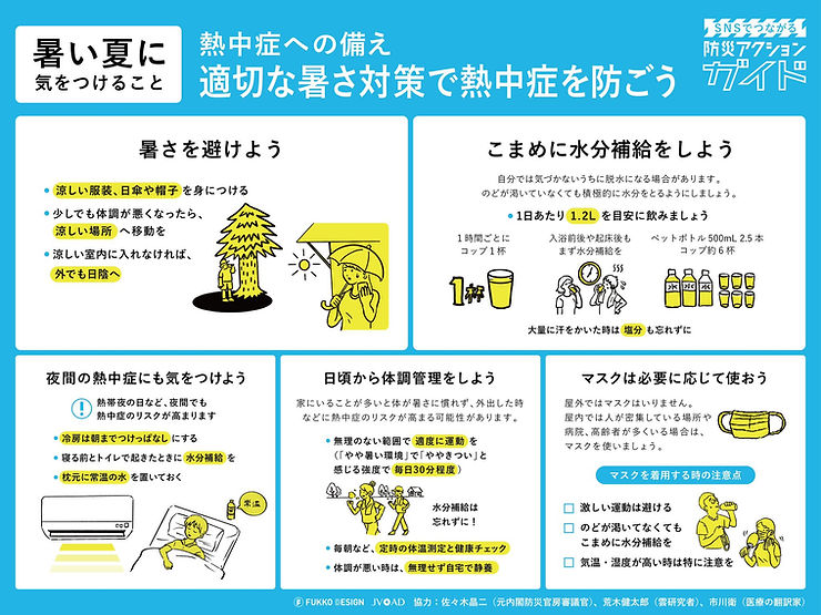 熱中症に注意しましょう